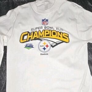 Steelers Long Sleeve Super Bowl Champions XLIII 2009 Size Medium